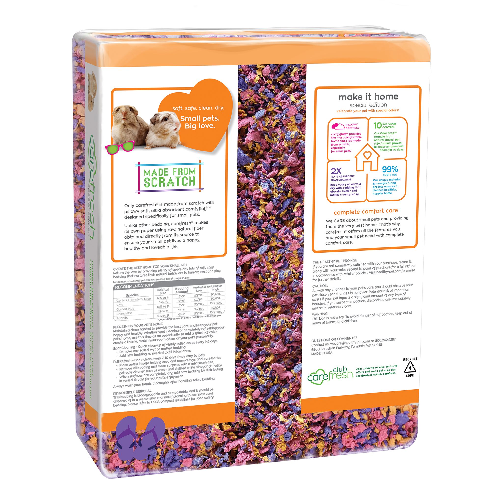 carefresh® Special Edition Small Pet Bedding - Beach Party - thumbnail 2
