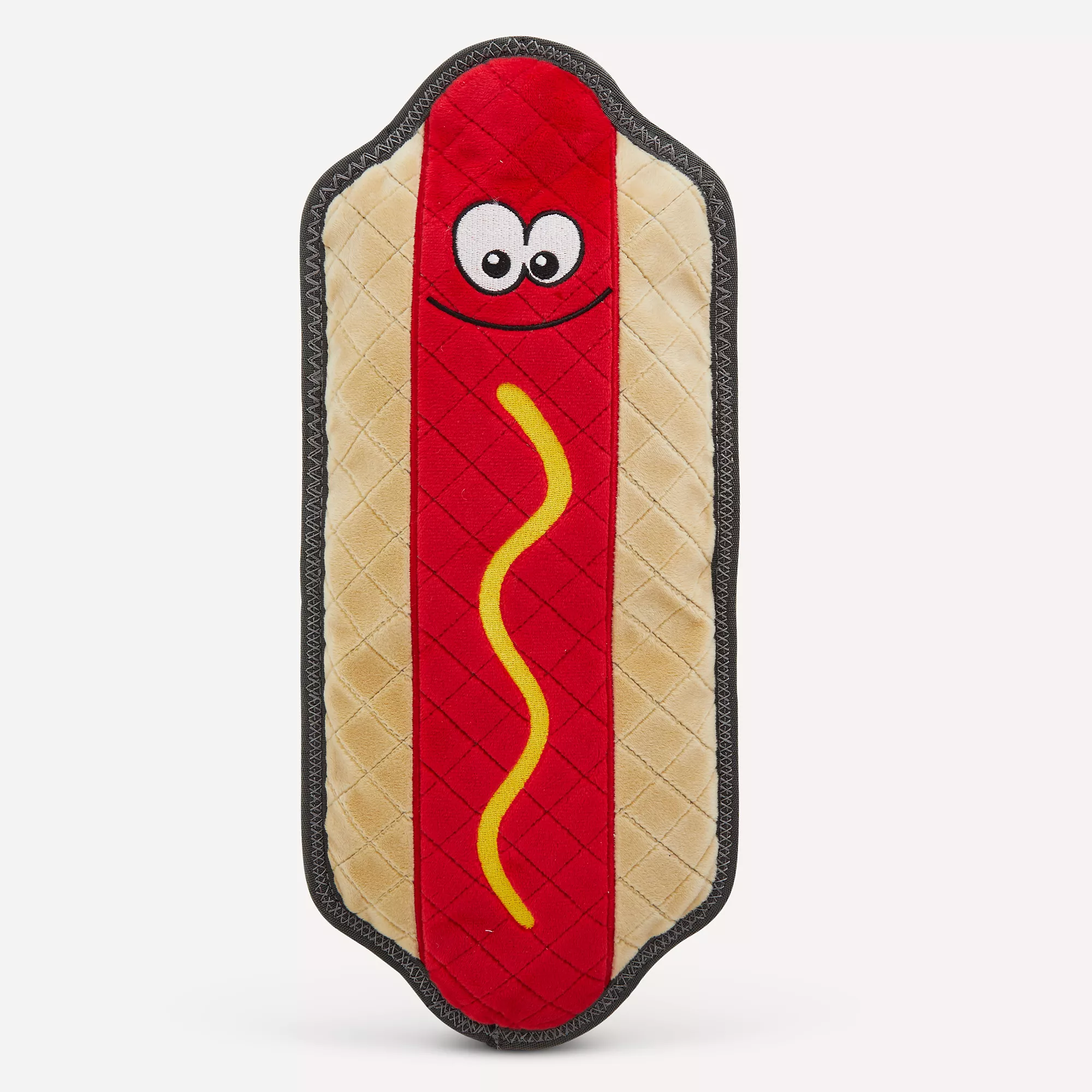 Joyhound Rip Roarin' Tough Hot Dog Dog Toy - Tough Plush