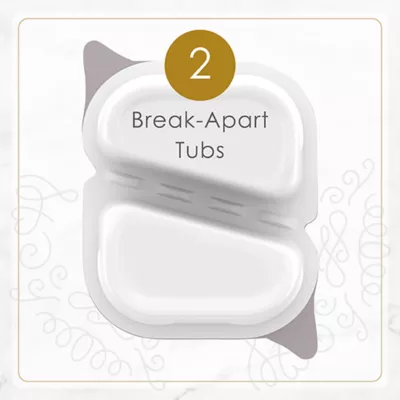 Fancy Feast Wet Cat Food - Pâté Collection Variety Pack, 79.4 g x 12 Split Cup Trays - Image 6