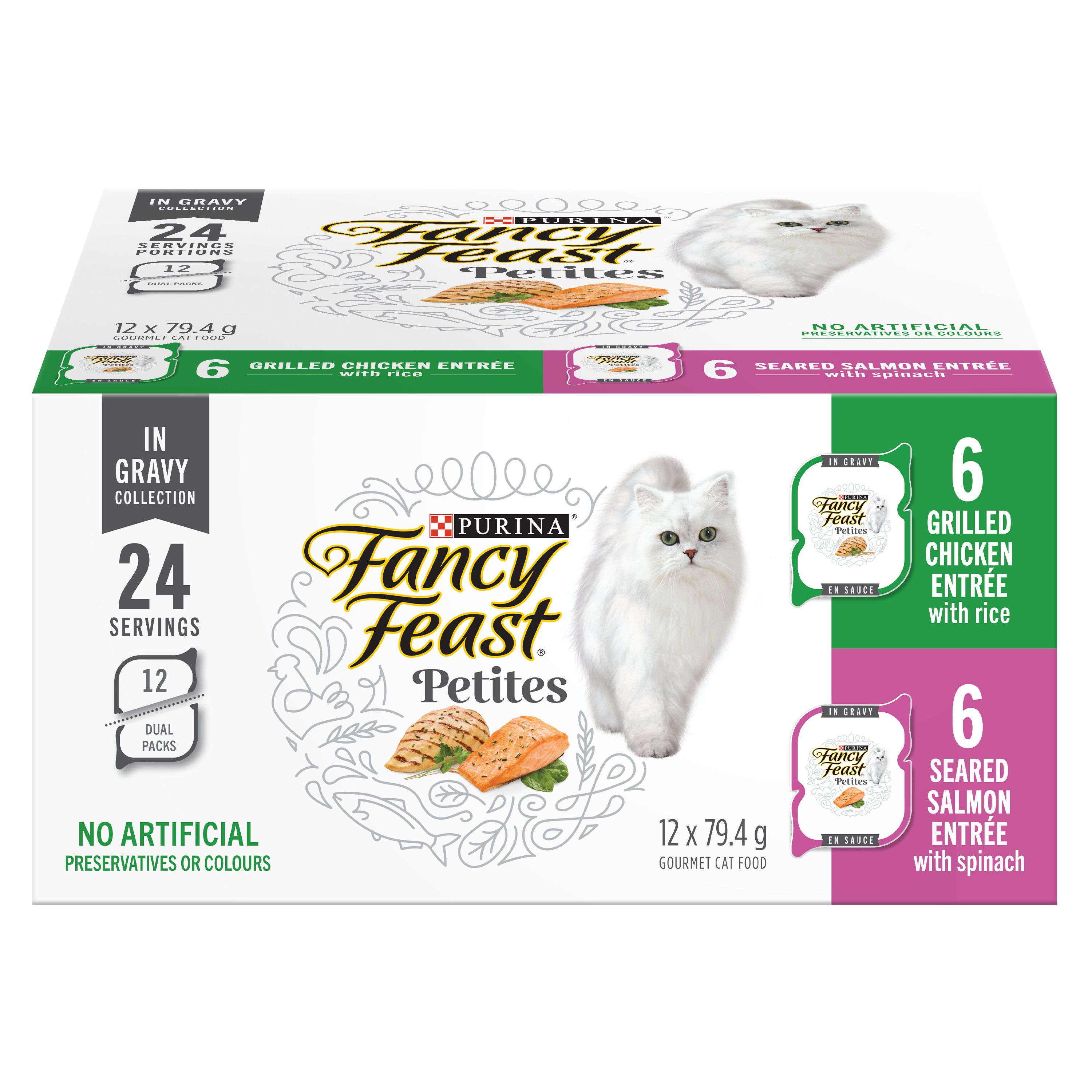 Fancy feast dry outlet cat food canada