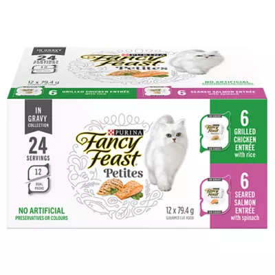 Product Fancy Feast® Petites In Gravy Wet Cat Food Variety Pack