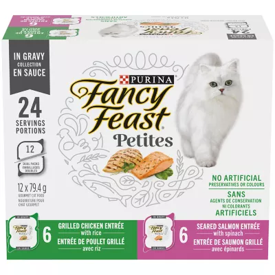 Product Fancy Feast® Petites In Gravy Wet Cat Food Variety Pack