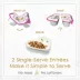 Fancy Feast Wet Cat Food, Petites in Gravy Collection - Variety Pack, 79.4 g x 12 Split Cup Trays image thumbnail 2