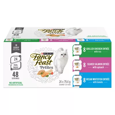 Product Fancy Feast® Petites In Gravy Wet Cat Food Variety Pack