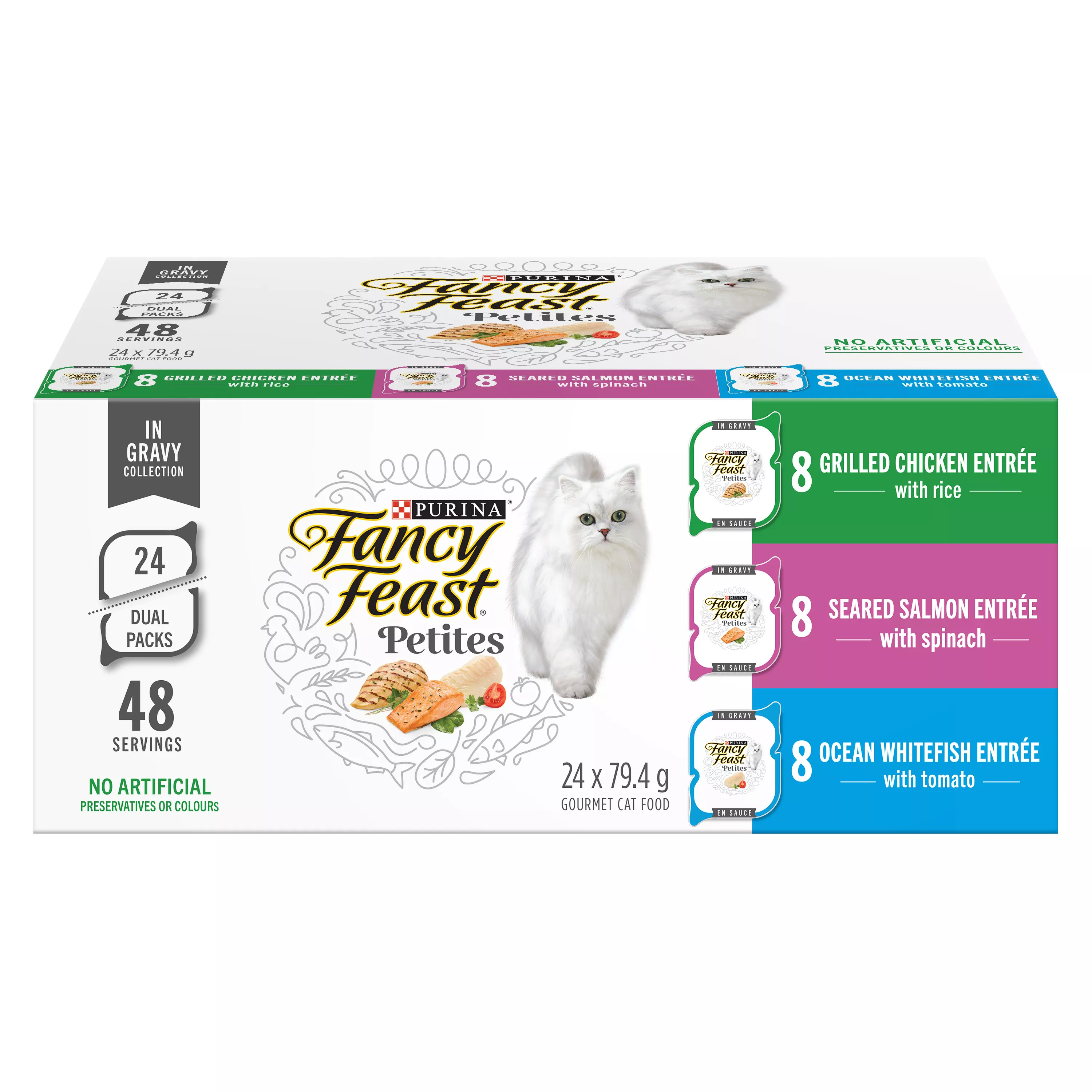 Fancy Feast® Petites In Gravy Wet Cat Food Variety Pack