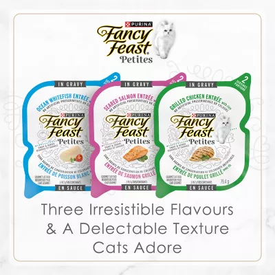 Product Fancy Feast® Petites In Gravy Wet Cat Food Variety Pack