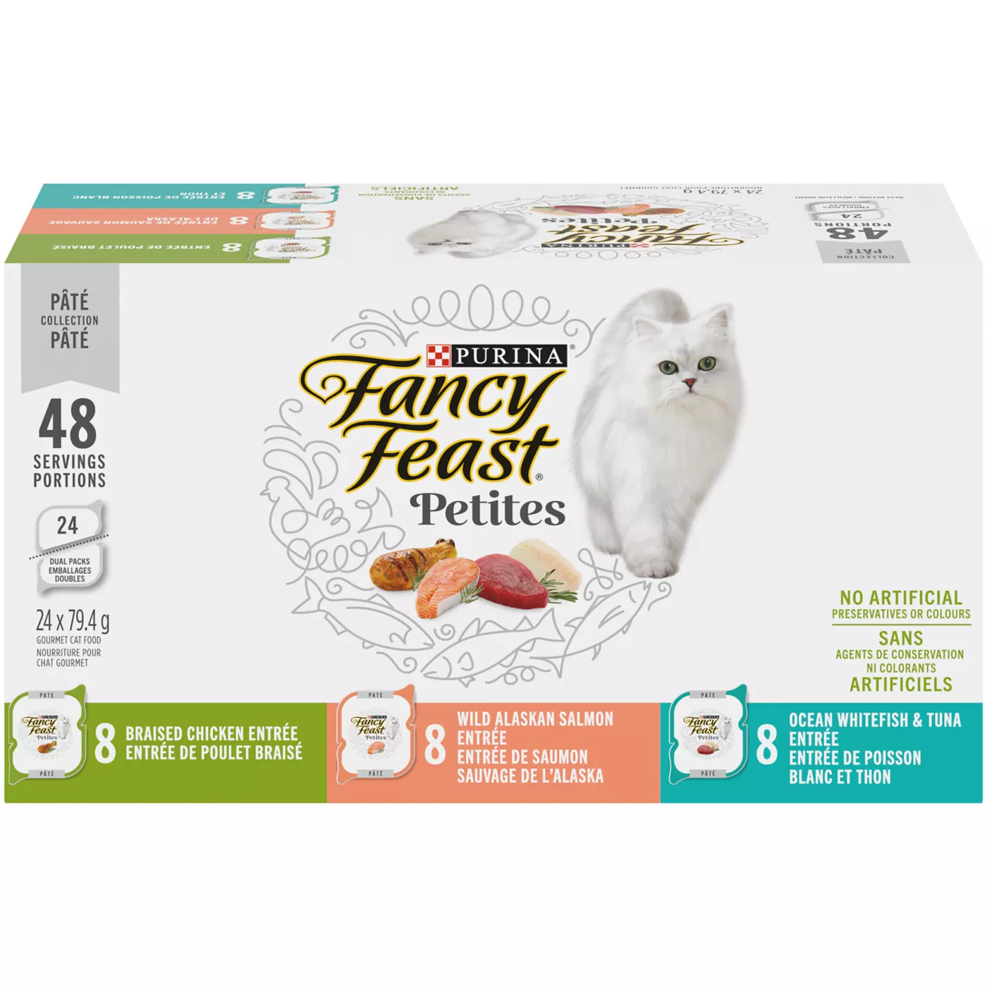 Product Fancy Feast® Petites Pâté Wet Cat Food Variety Pack