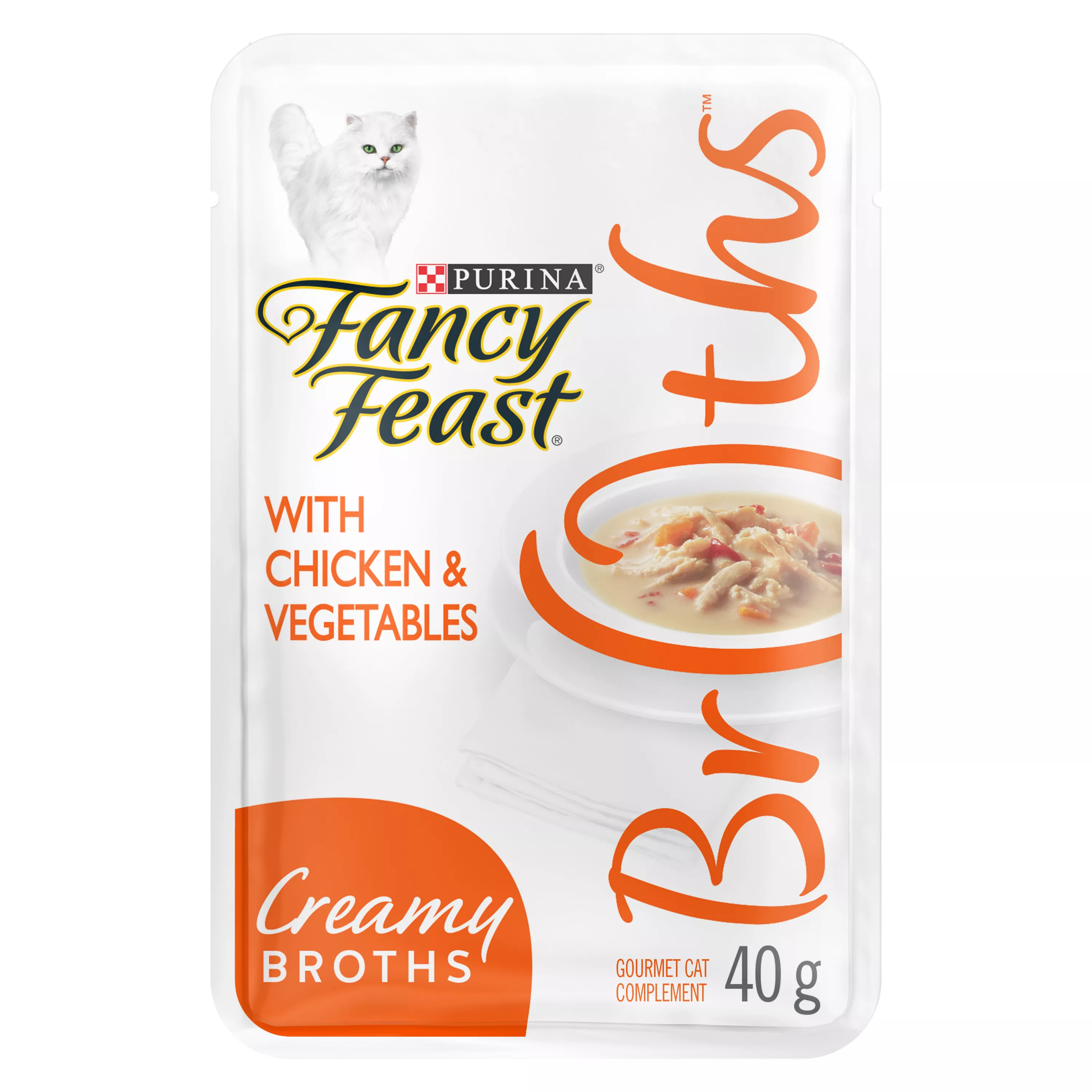 Fancy Feast® Creamy Broths Wet Cat Food