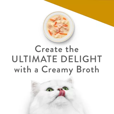 Product Fancy Feast® Creamy Broths Wet Cat Food