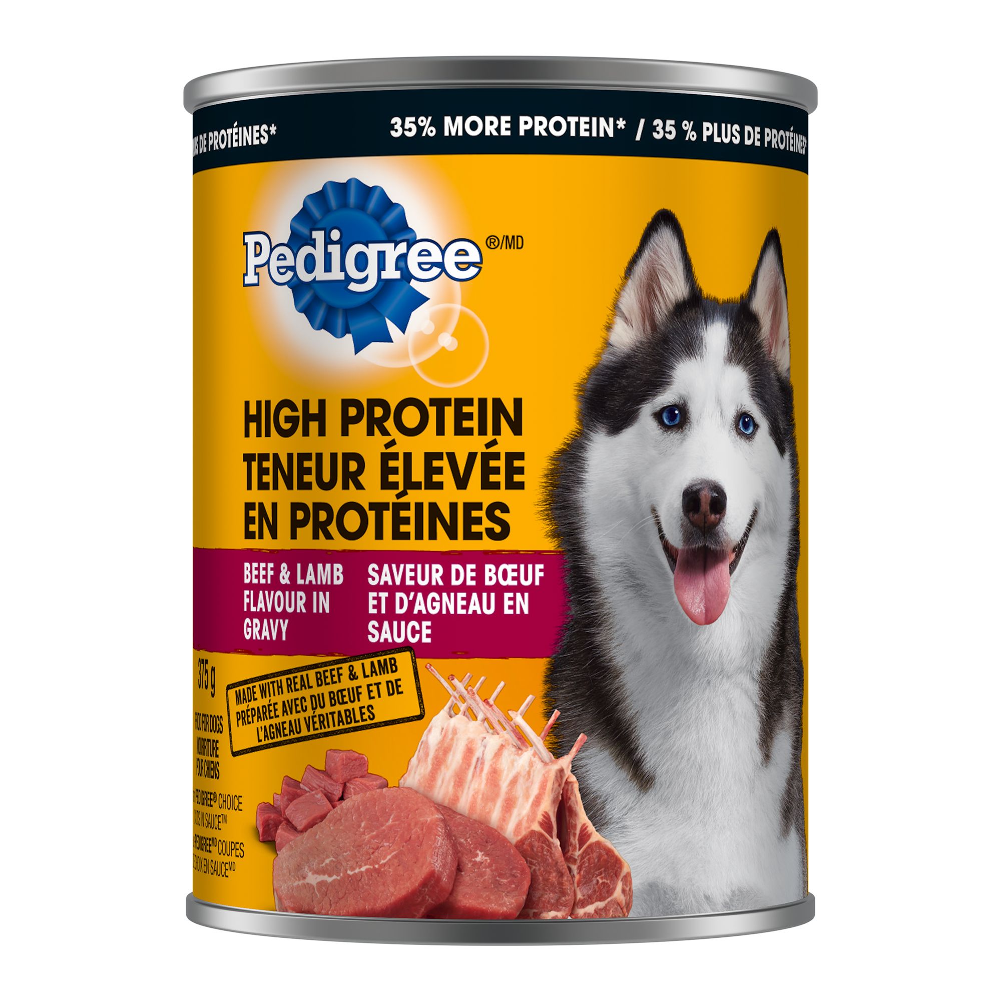 Pedigree High Protein Adult Dog Food Beef Lamb