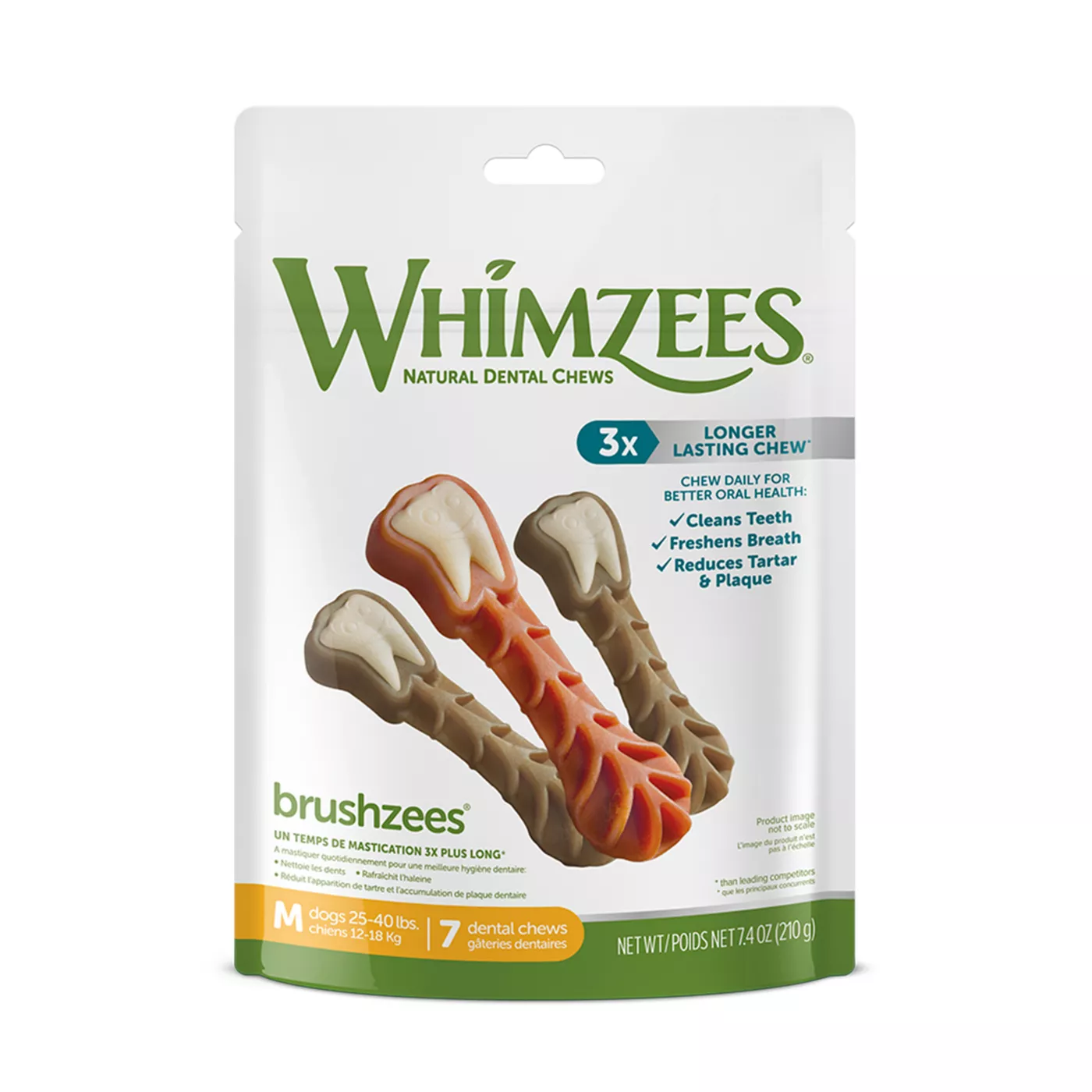 WHIMZEES Daily Dental Dog Treats Grain Free