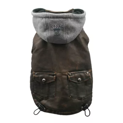 Hip Doggie Vintage Bomber Pet Jacket - Image 1