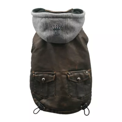 Hip Doggie Vintage Bomber Pet Jacket - Image 1