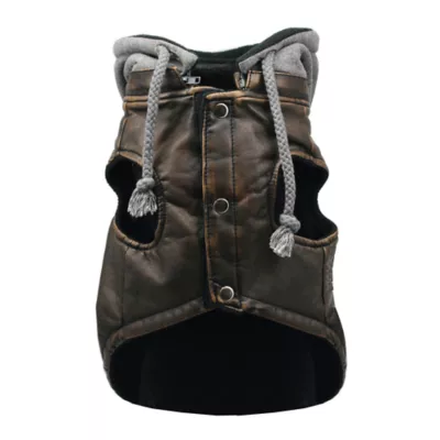 Hip Doggie Vintage Bomber Pet Jacket - Image 2