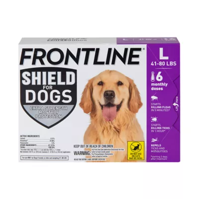 Product FRONTLINE Shield for Dogs 41-80 lbs - 6 Count