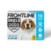 Frontline Shield Extra Strength Flea & Tick Spot Treatment for Medium Dogs, 21-40 lbs image thumbnail 1