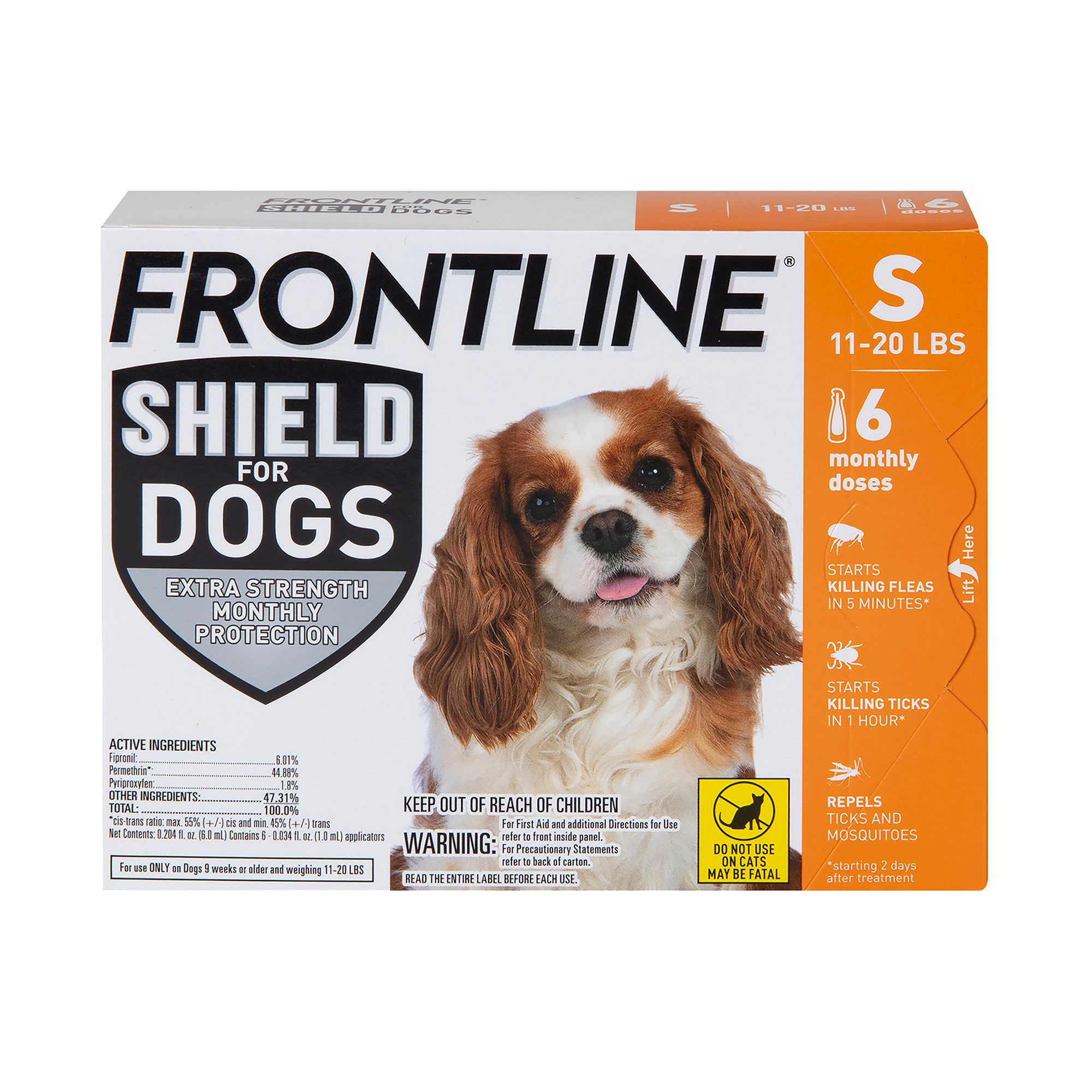 Frontline Shield Extra Strength Flea Tick Spot Treatment for