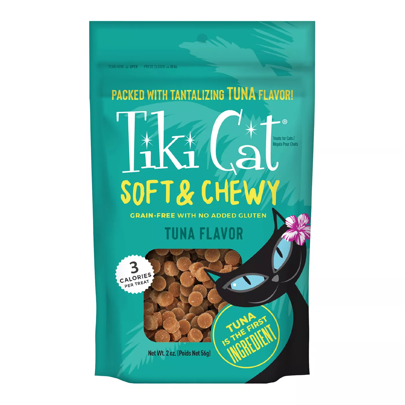 Tiki Cat Soft Chewy Tuna Cat Treats