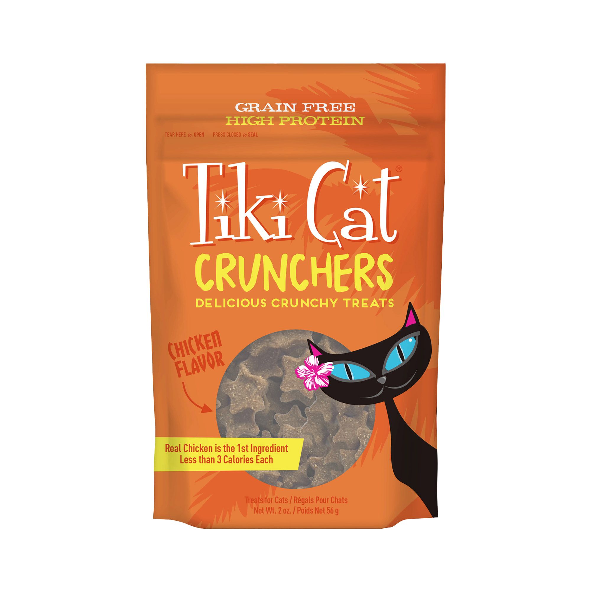 Tiki Cat Crunchers Cat Treats Grain Free High Protein