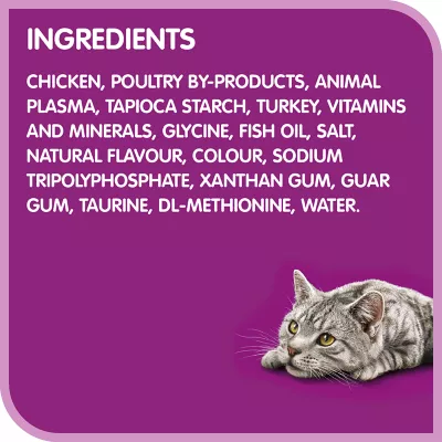 Product Whiskas Perfect Portions Cuts in Gravy Cat Food - Mixed Grill Entrée