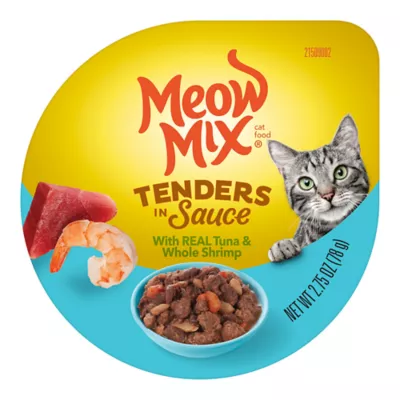 Product Meow Mix Tender Favorites Wet Cat Food All Ages - Tuna, Shrimp