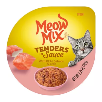 Product Meow Mix Tender Favorites Wet Cat Food All Ages - Salmon, Crab