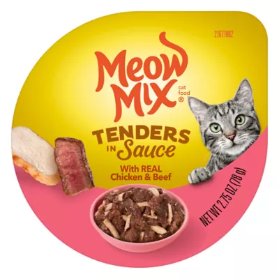 Product Meow Mix Tender Favorites Wet Cat Food All Ages - Chicken, Beef