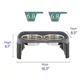 Product Top Paw® Adjustable Elevated Double Diner Pet Feeder