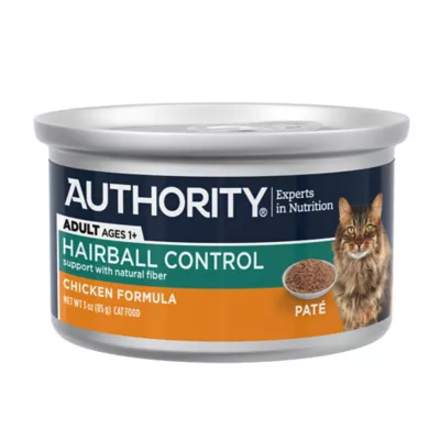 Product Authority® Hairball Control Adult Wet Cat Food - Chicken Pate 3oz