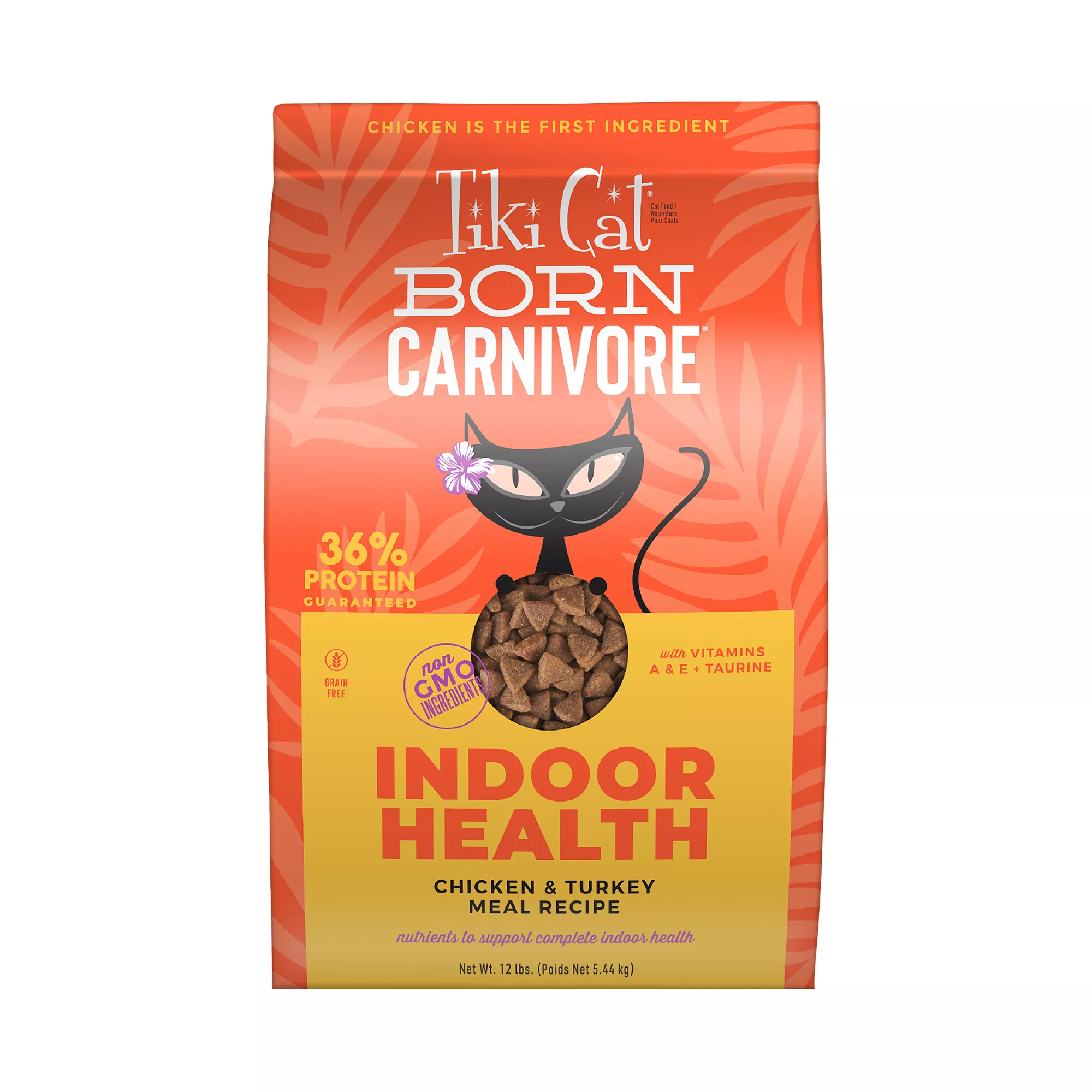 Tiki Cat® Born Carnivore Indoor Health Cat Food - Grain & Potato Free, High Protein