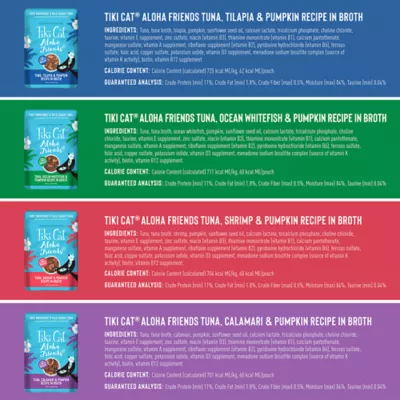 Product Tiki Cat - Wet Food, Aloha Friends, Variety Pack, 12 CT, 2.25 LB