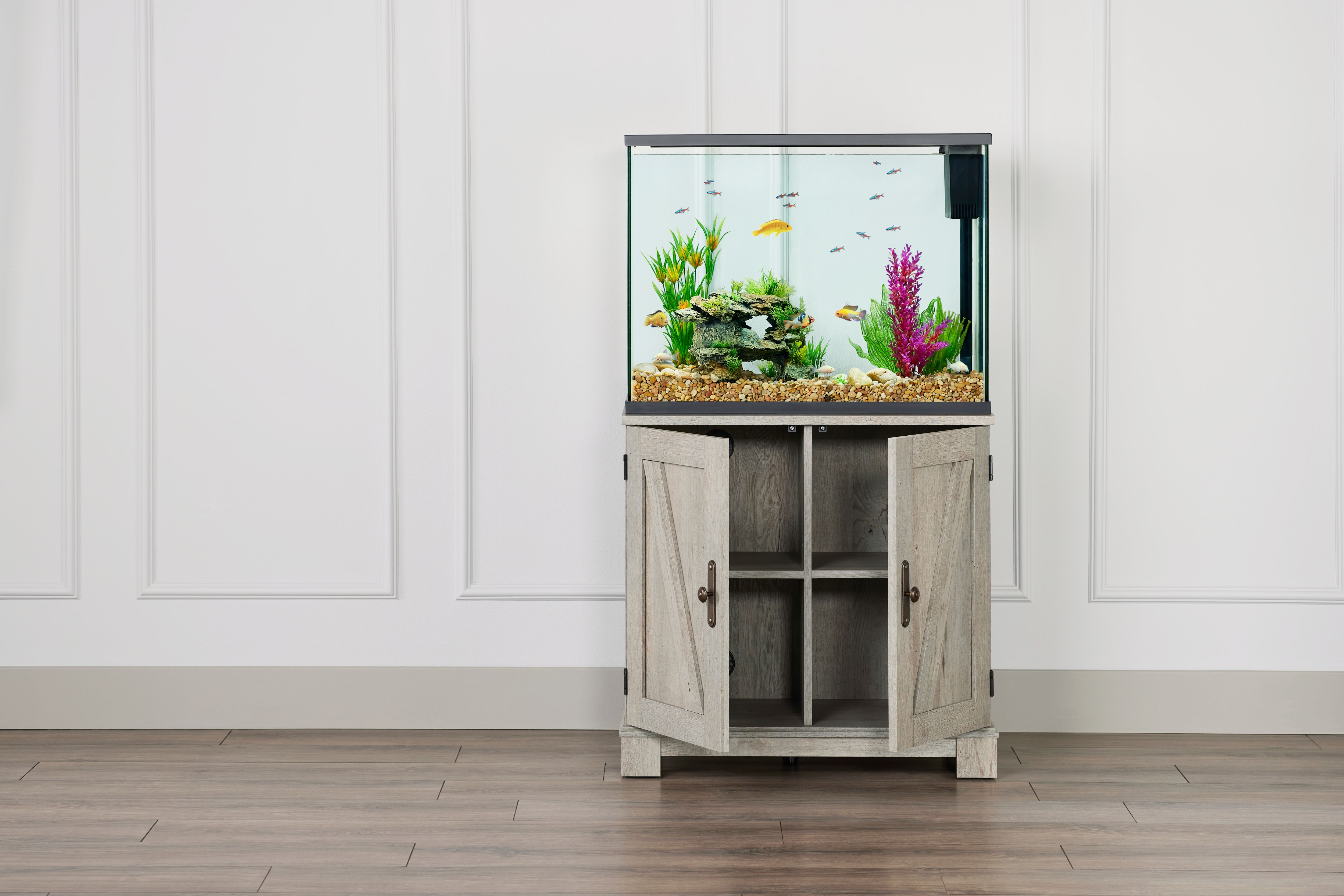 Top Fin Aquarium Stand 20 to 37 Gallon fish Aquarium Stands