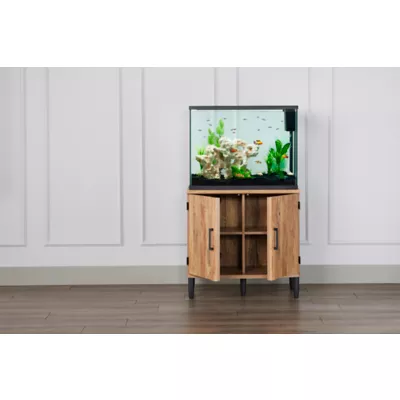 Top Fin Bowfront Aquarium Stand 36 Gallon