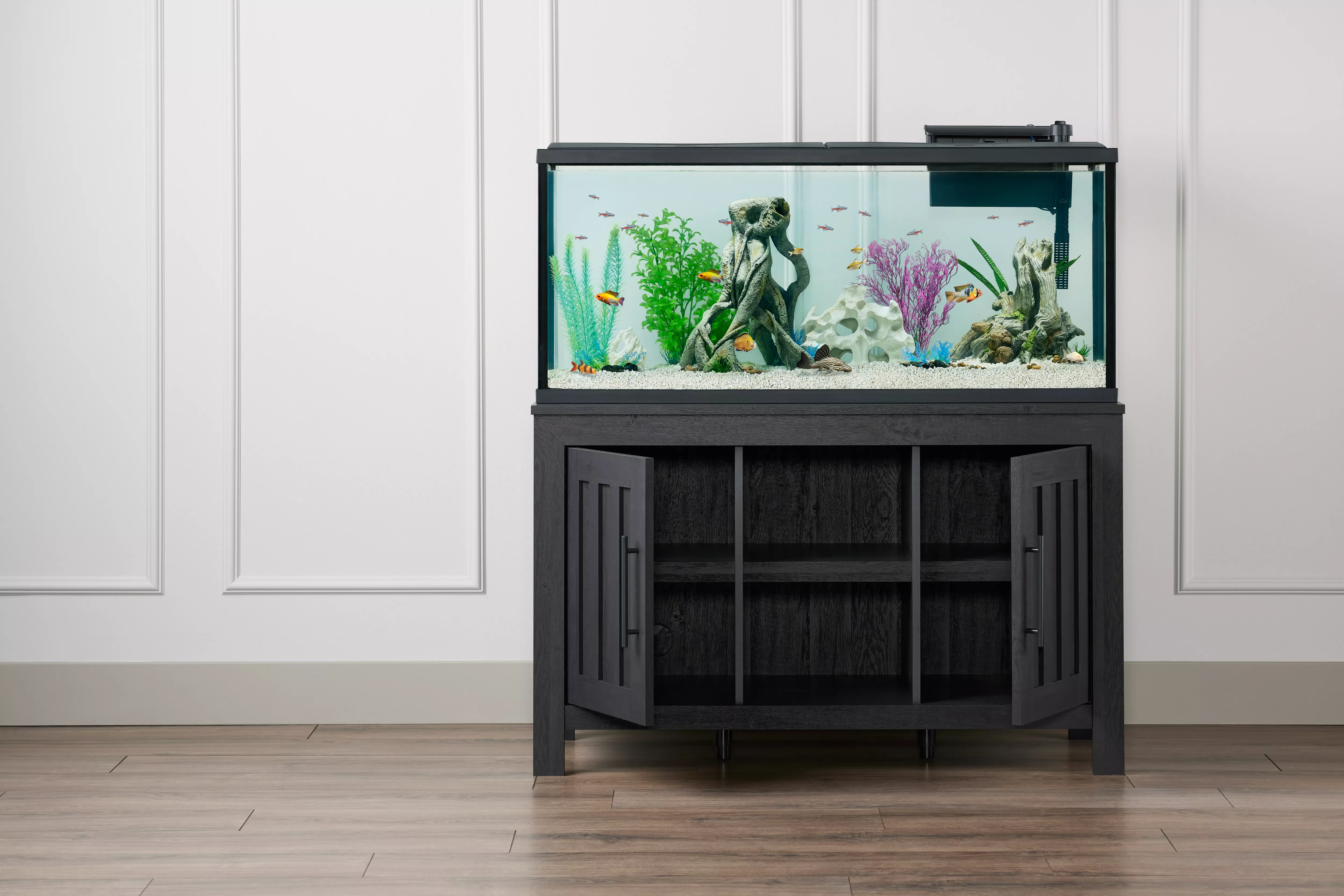 Fish Tank Aquarium Stands Shop by Size PetSmart