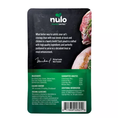 Nulo MedalSeries Chunky Broths Wet Cat Food Topper - 2.8 Oz. - Image 2