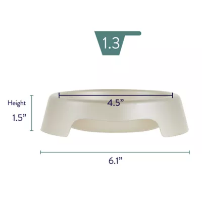 Product Top Paw® Pearl Plastic Dog Bowl