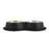 Top Paw® Black Melamine & Stainless Steel Double Diner Dog Bowl, 3.75-cup image thumbnail 1
