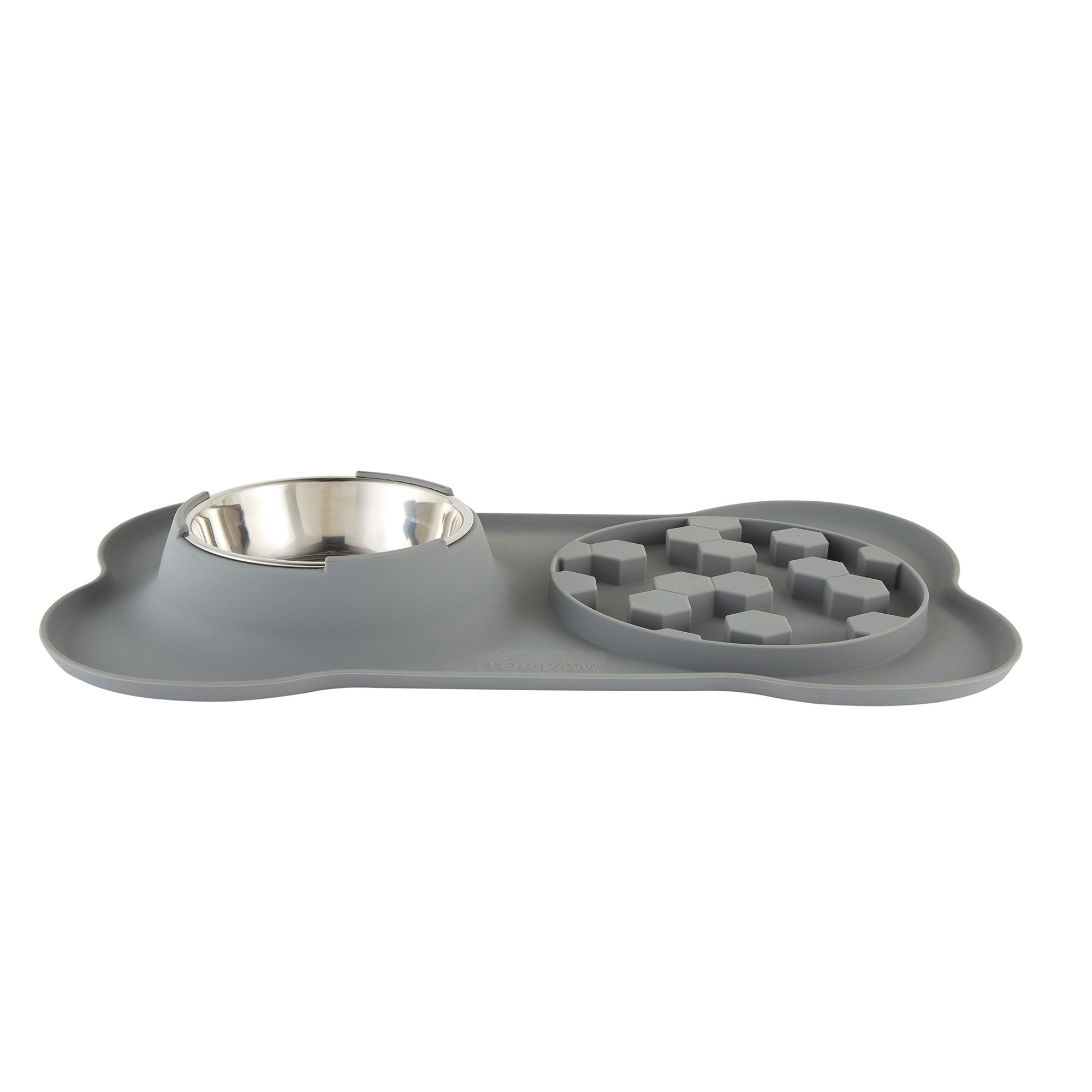 Top Paw® Silicone SlowFeeder Mat & Dog Bowl dog Food & Water Bowls