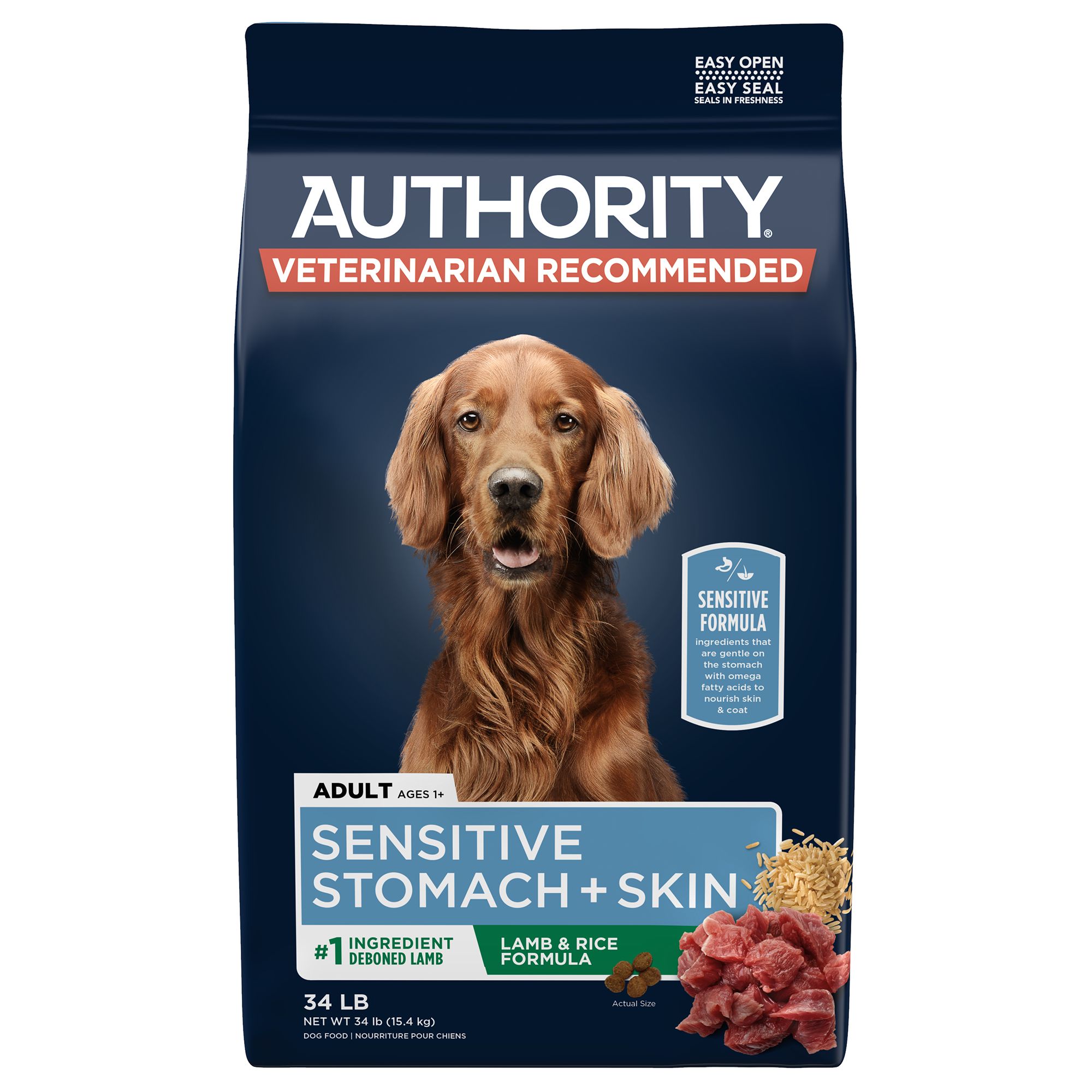 Authority Sensitive Stomach Skin Adult Dog Dry Food PetSmart in Tustin CA