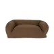 Product Carolina Pet Company Quilted Microfiber Bolster Dog Bed - Chocolate