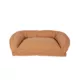 Product Carolina Pet Company Quilted Microfiber Bolster Dog Bed - Saddle