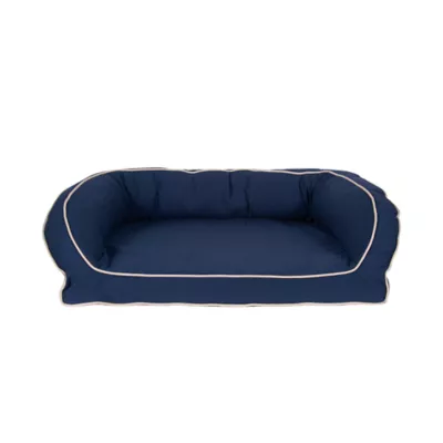 Product Carolina Pet Company Classic Canvas Bolster Dog Bed - Blue