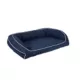 Product Carolina Pet Company Classic Canvas Bolster Dog Bed - Blue