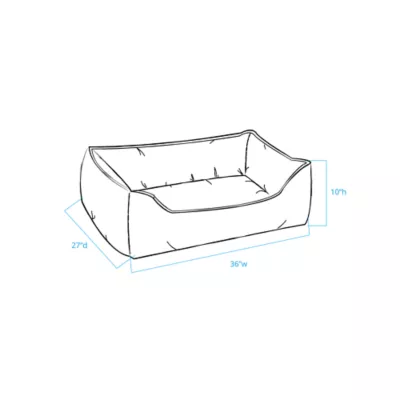 Product Pendleton Yakima Camp Mineral Umber Kuddler Dog Bed