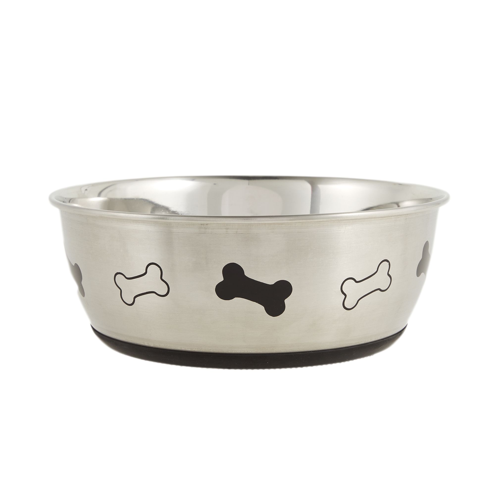 Top Paw Food & Water Bowls  Floating Gold Stainless Steel Bowls & Black  Stand - Dog < Fred Studio Photo