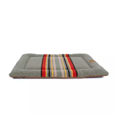 Pendleton Vintage Camp Heather Green Comfort Cushion for Dogs - Image 1