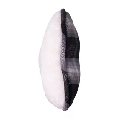 Product Pendleton Charcoal Ombre Plaid Pet Throw and Bone Toy Combo Set
