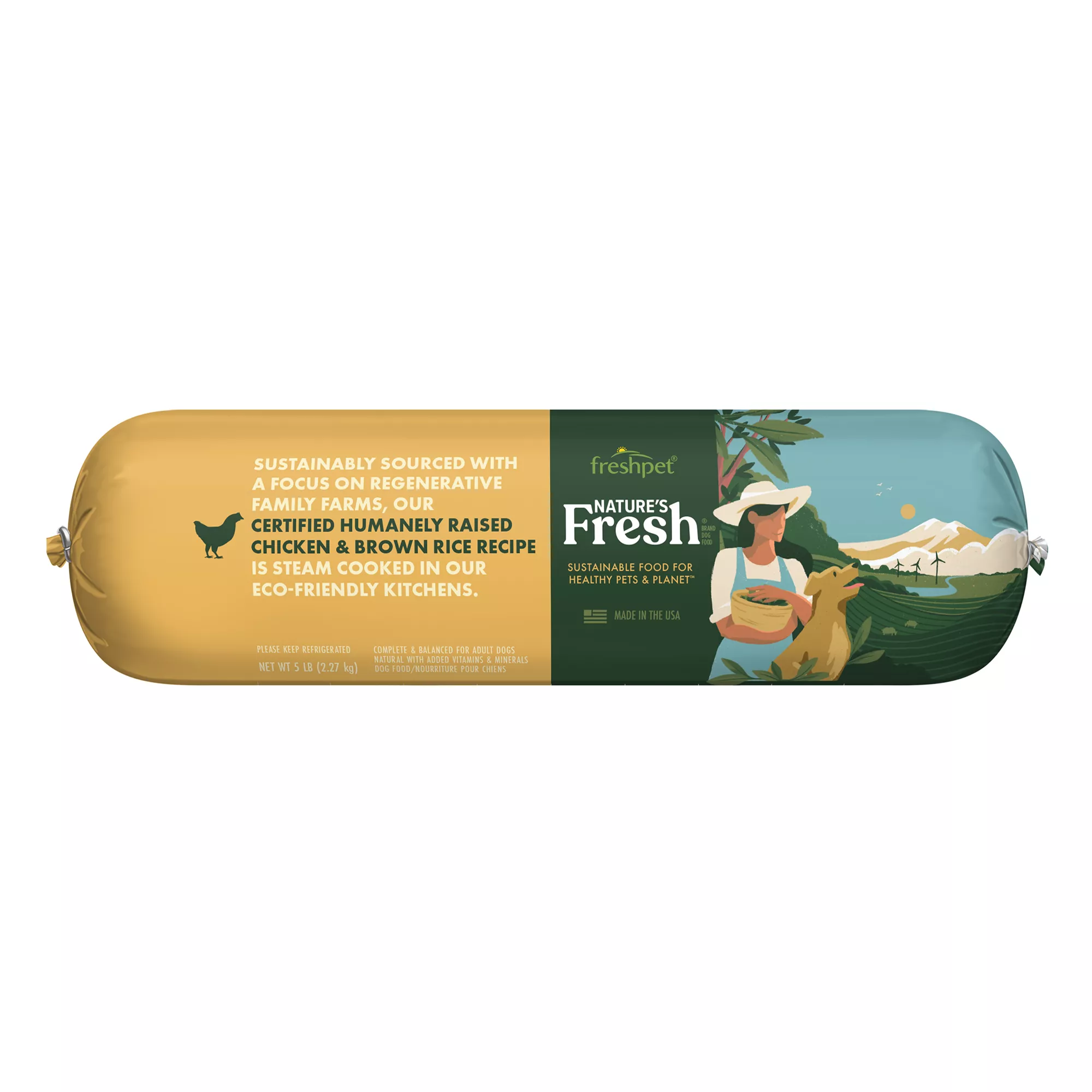 Freshpet Nature's Fresh All Life Stage Dog Food - Chicken