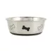 Top Paw® Bone Print Stainless Steel Dog Bowl image thumbnail 1