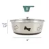 Top Paw® Bone Print Stainless Steel Dog Bowl image thumbnail 2